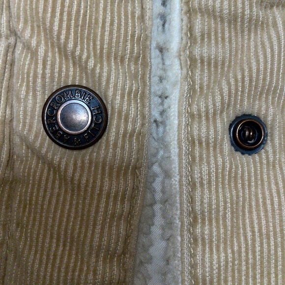 Abercrombie & Fitch Vintage Corduroy Jacket Small - Picture 4 of 12